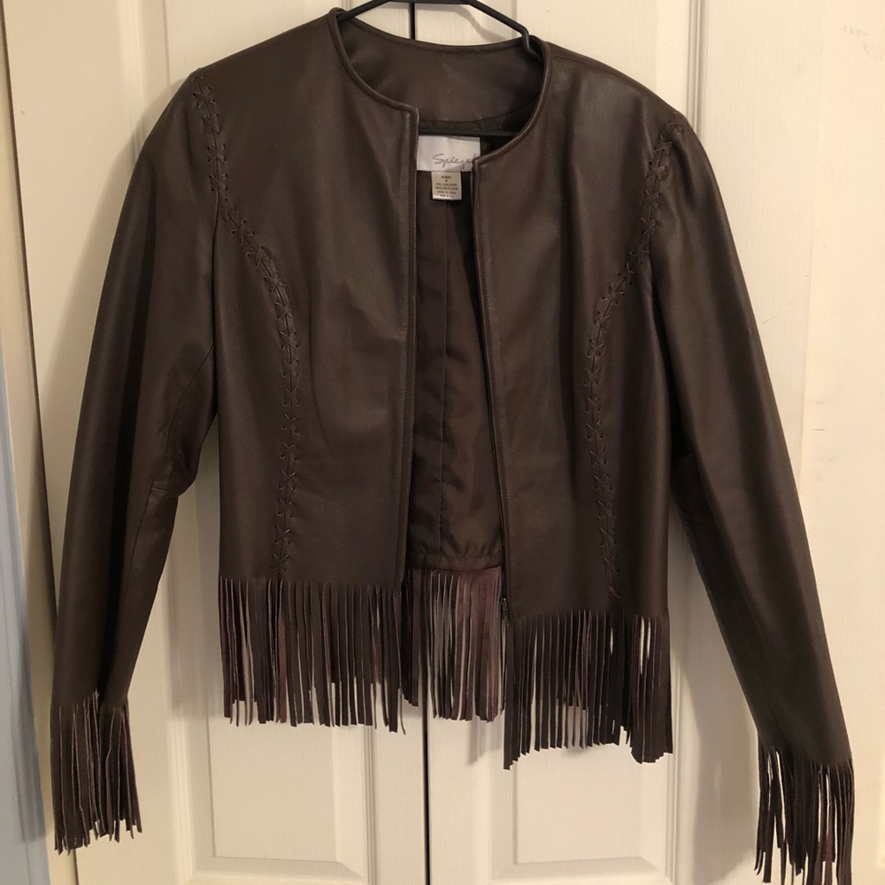 100% Genuine Leather Jacket.